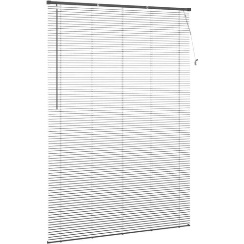  Venecijanska roleta Podesiva Srebrno Siva 213 x 160 cm PVC - Srebrno siva 160 x 213 cm Slike