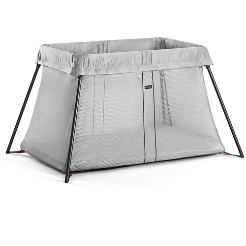 Baby Bjorn prenosna postelja Travel Cot Light + Fitted sheet silver 640002 Cene
