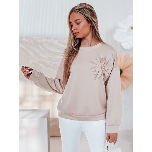 DStreet Bluza damska one size oversize FLORINE beżowa Cijene