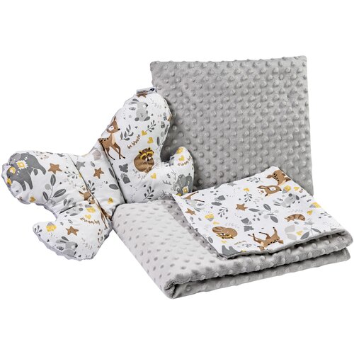 Medi Partners Set of a quilt with a pillow for a stroller Cijene