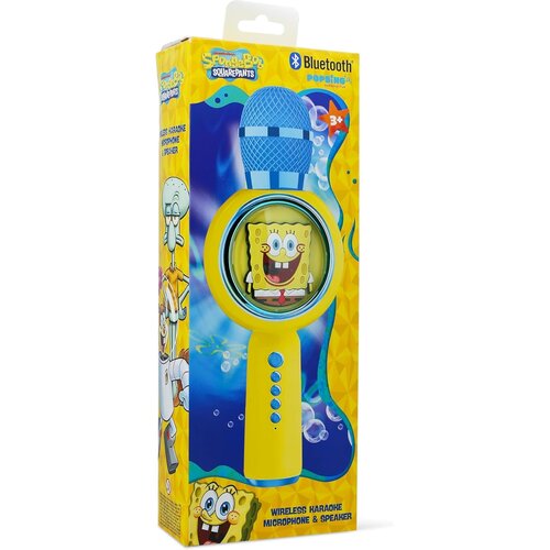 OTL Spongebob Squarepants Popsing LED Light Up brezžični karaoke mikrofon Cene