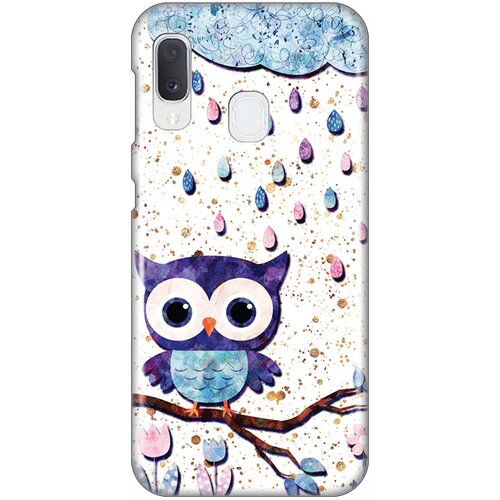 Silikonska maska za samsung A202F galaxy A20e owl print skin šarena Cene