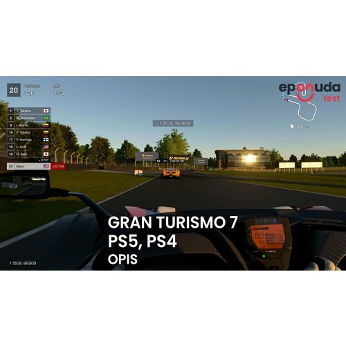 Sony TURISMO 7 STANDARD EDITION PS5 Slike
