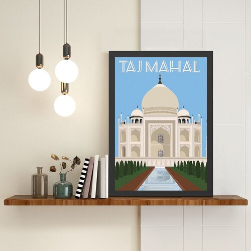 Wallity Uramljena slika Taj Mahal, 40x55 cm Cijene