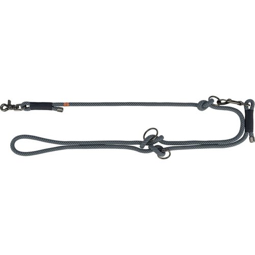 Trixie radni Povodac Soft Rope S-XL 2.0m/10mm Crno/Sivi Cene
