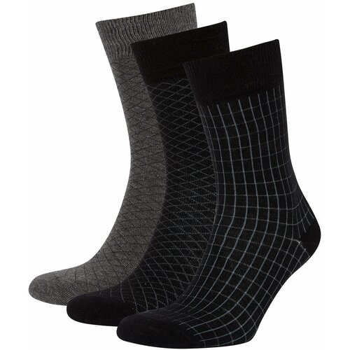 Defacto Men's Cotton 3-Pack Socks Slike