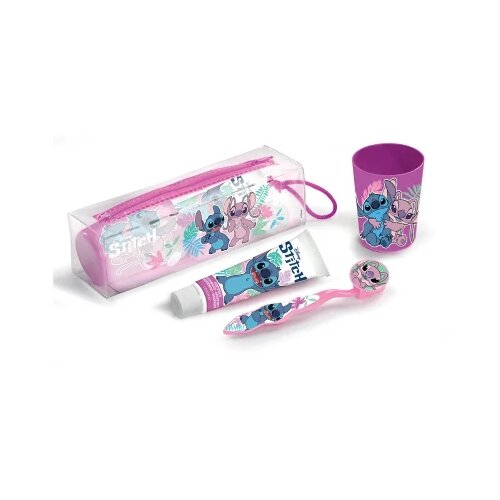 STITCH Dečiji set za pranje zuba Slike