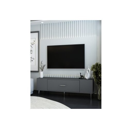Hanah home TV komoda za dekoraciju, 150x48,2x29,6 cm, antracit boja Cijene