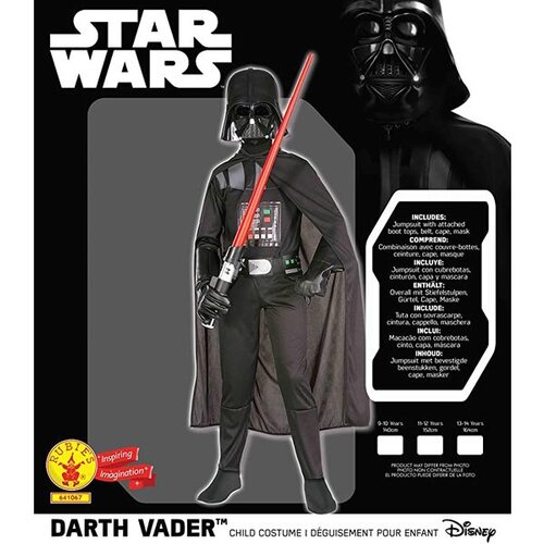 Rubies Vojna zvezd: Kostum Darth Vader z masko - velikost M Cene