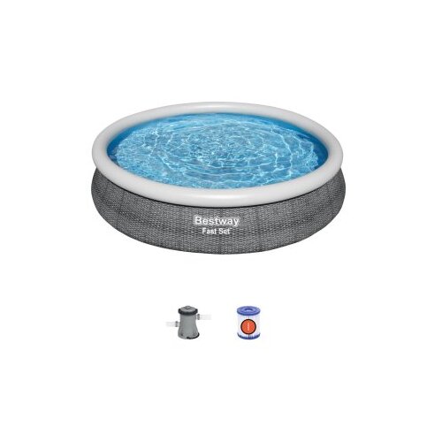 Bestway fast set bazen sa filter pumpom 366 x 76 cm Cene