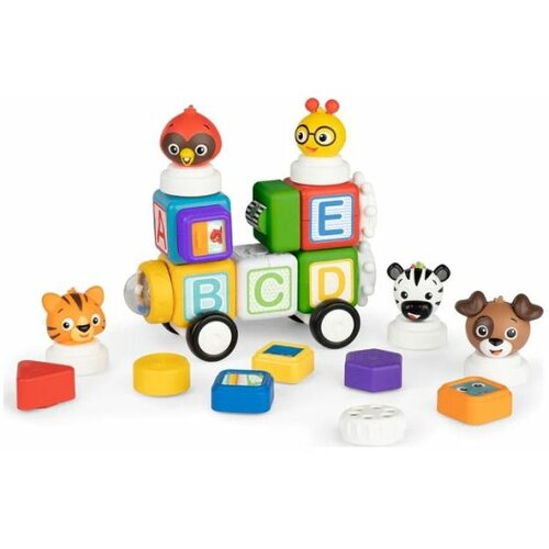 BABY EINSTEIN edukativna igračka za bebe connect & create magnetic blocks 12816 šarena Cene