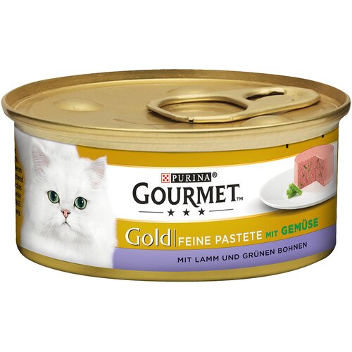  24x 85g / 48x 85g / 52x 85g Gourmet Gold Gourmet Gold po posebnoj cijeni! - 2 x (12 x 85 g) Mousse: janjetina i mahune Slike