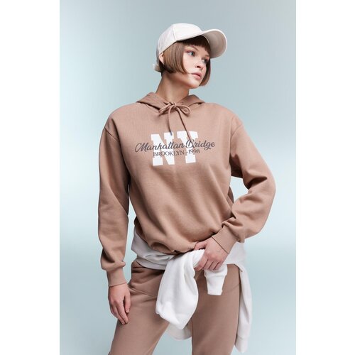 Defacto Relax Fit Hooded Thick Sweatshirt Cene