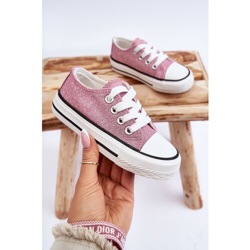 Boto Children's Sneakers Tied Dirty pink Wella Cene