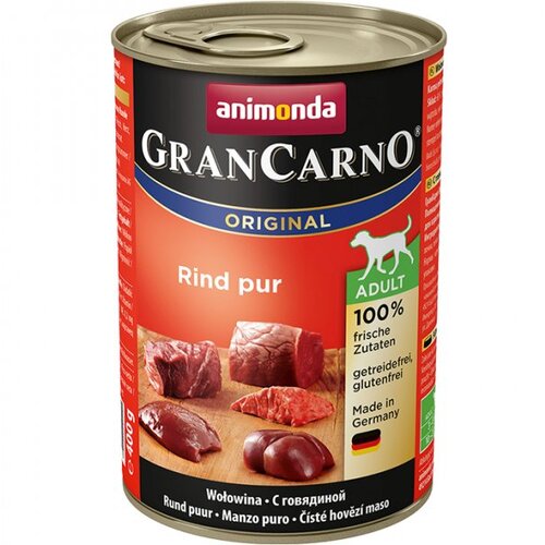 GRANCARNO Varčno pakiranje GranCarno Original Adult 12 x 400 g - Govedina Cene