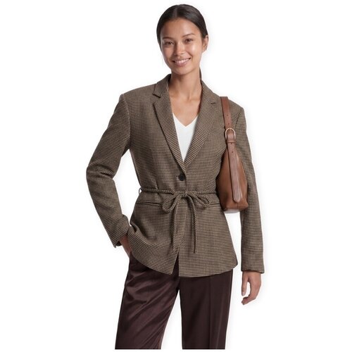 Only Jakne & Blazerji Nella Belt Jacket - Cornstalk/Tobacco Kostanjeva Cene