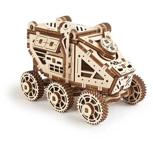  3d drveni eko mehanička puzzle - MARS ROVER Slike