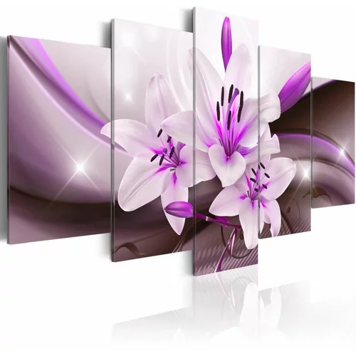  Slika - Violet Desert Lily 100x50