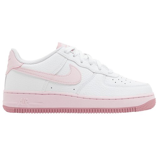 Nike Modne superge Air Force 1 Low White Pink (GS) Rožnata Slike