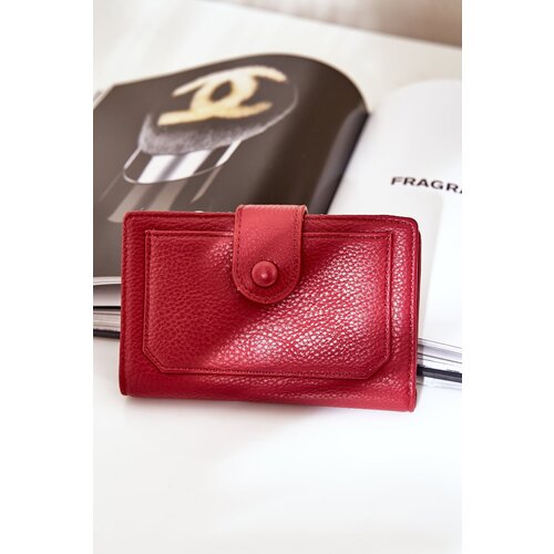  Ladies Wallet Made Of Eco Leather Red Isamille Cene