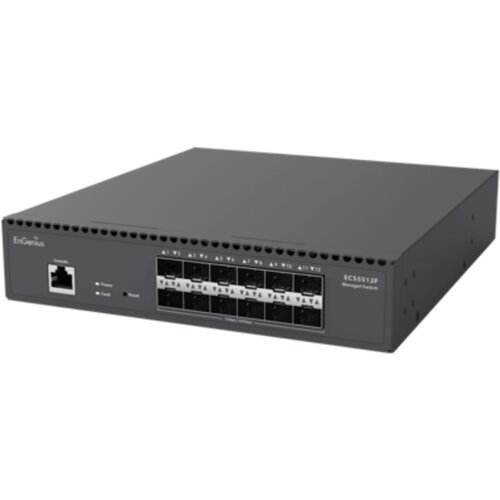 CLOUD Managed Switch 12xSFP+ L2+ 19&amp;quot; 1/2 rack 1U Slike