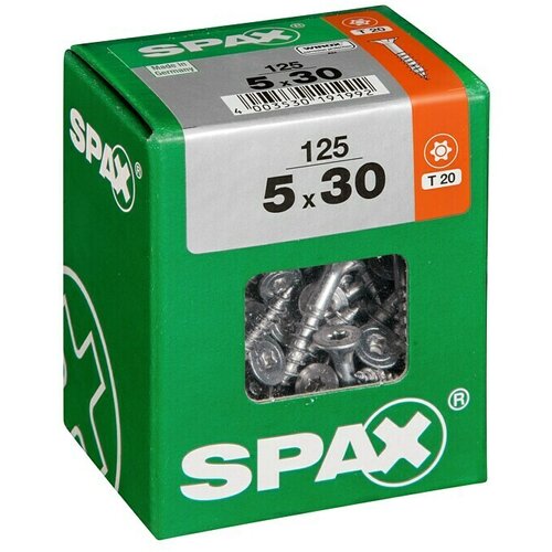 SPAX Univerzalni vijak T-Star plus (Ø x Do: 5 x 30 mm, Površina WIROX, T-Star plus, 125 kos) Cene