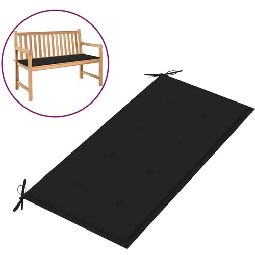 vidaXL jastuk za vrtnu klupu crni 100 x 50 x 3 cm Cijene