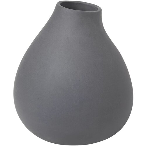 Blomus Temno siva porcelanasta vaza (višina 17 cm) Nona – Cene