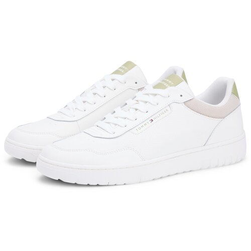 Tommy Hilfiger Nizke superge &amp;#039;BASKET CORE LITE&amp;#039; kit / svetlo zelena / bela Slike