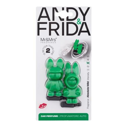 Mr & Mrs Fragrance Andy & Frida Absolute Wild 1 kom miris za auto Cijene