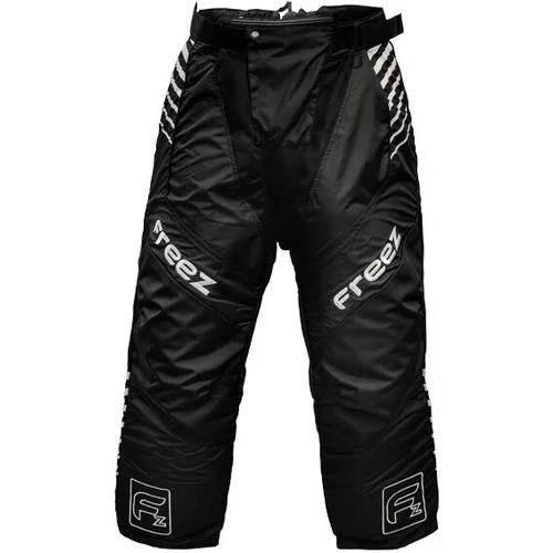 FREEZ G-280 GOALIE PANTS Golmanske floorball hlače, crna, veličina