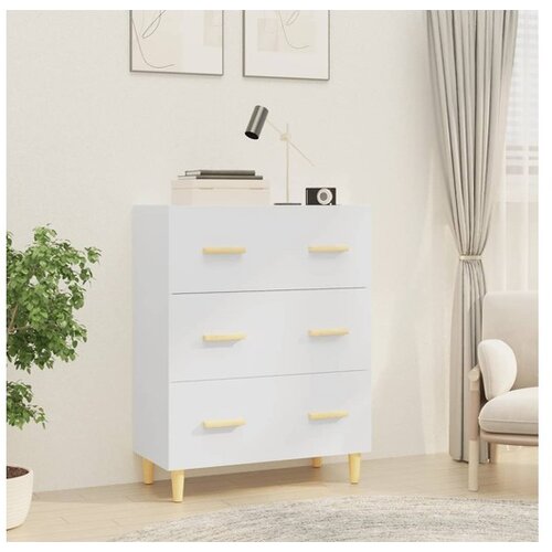 vidaXL Komoda bijela 70 x 34 x 90 cm od konstruiranog drva Cijene