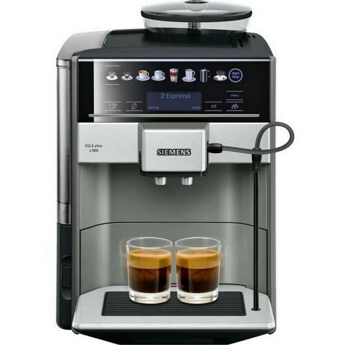  Super automatski aparat za kavu Siemens AG TE655203RW 1500 W Crna Siva Srebrna 1500 W 19 bar 300 g 1 7 L Cijene