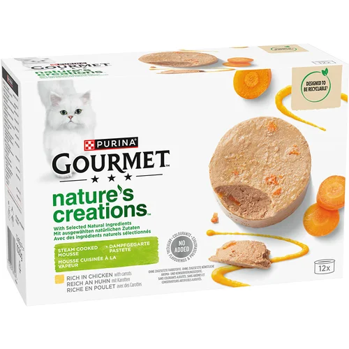 Gourmet 20 % popusta! 24 x 85 g Nature's Creations - Pašteta: piletina i mrkva