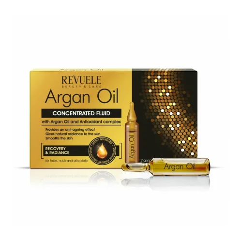 Revuele serum za obraz v ampulah - Concentrated Fluid With Argan Oil And Antioxidant Complex