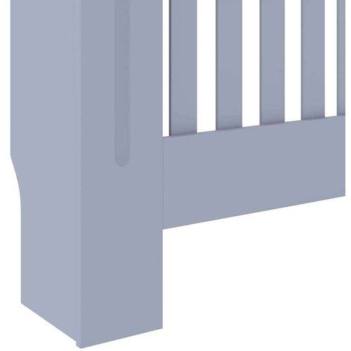 VidaXL pokrivač radijatora 2 pcs siva 78 x 19 x 81.5 cm Slike