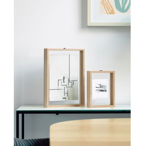 Kave Home Stojeći okvir u prirodnoj boji 22,5x31,5 cm Flavina &amp;ndash; Slike