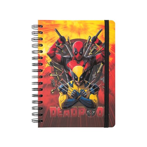 Grupo Erik Editores S. L. Deadpool, Marvel - Agenda A5 - Marvel, Deadpool, spirala Slike