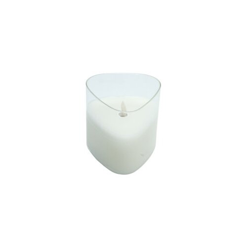 Dekordom Led candle prism - 10cm - transparent - n53 ( 025061 ) Slike