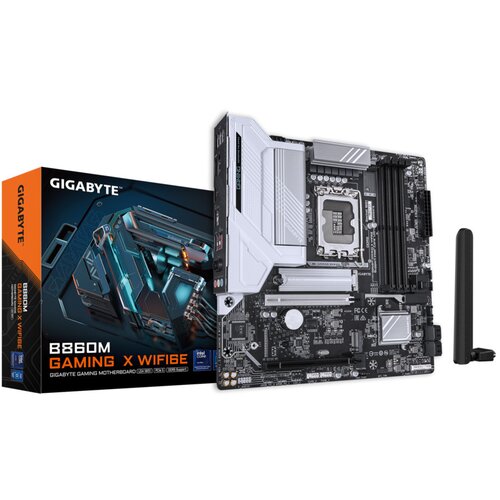 Gigabyte MB B860M GamingX WifiLGA1851; 4xDDR5; 2xM.2; 4xSATA8xUSB; HDMI, DP; USB Type-C, mATX; Cijene