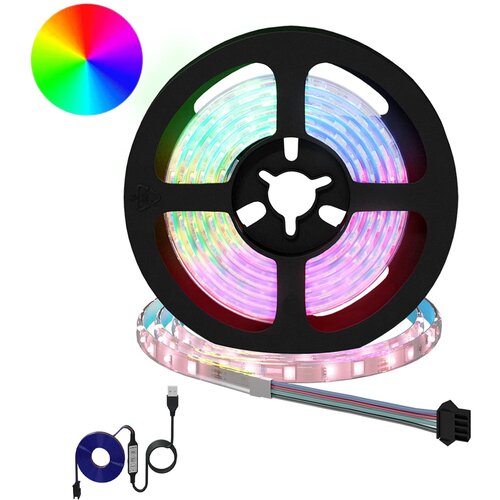  LED traka 2 pcs Crna i prozirna 1300 mm Bakar i plastika Slike