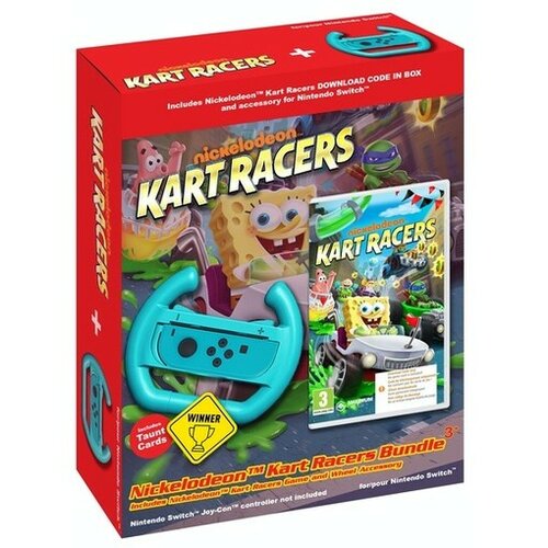 Maximum Games SWITCH Nickelodeon Kart Racers - Wheel Bundle igra Slike