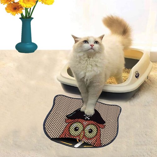 WALLXPERT Kdkafa0078 multicolor cat litter mat Cene