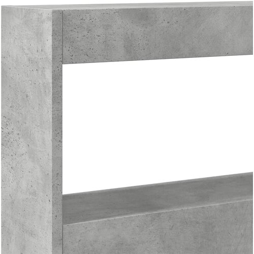  za uzglavlje LED svjetlima boja betona 180x17x102 cm Slike