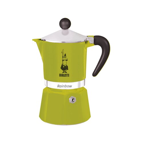 Bialetti Kuhalnik espresso Rainbow &amp;quot;6 skodelic&amp;quot; - Zelena Slike