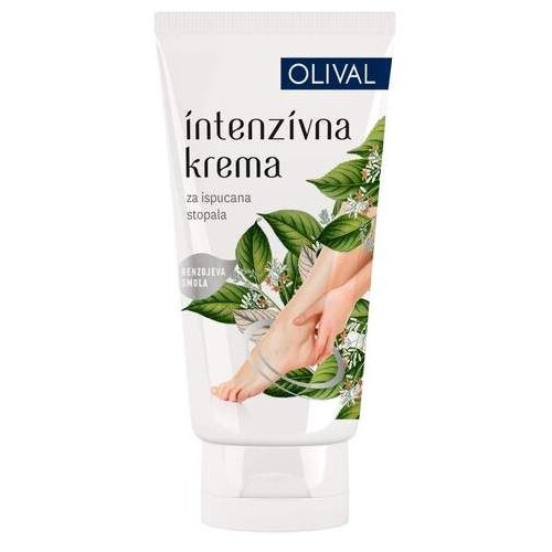 OLIVAL Foot Care Intensive krema za suha in razpokana stopala 75 ml Slike