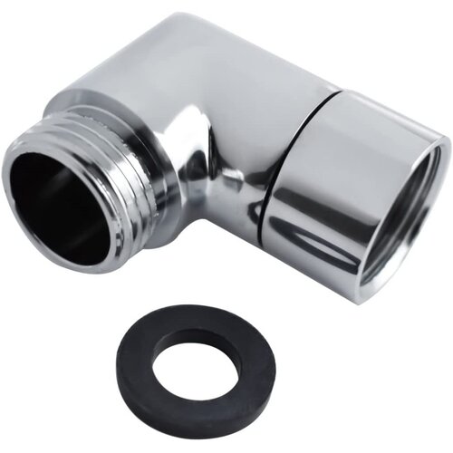 INF 90&deg; adapter za tu&scaron; glavo, medeninasti komolec G 1/2" srebrn, (5000312925) Cene