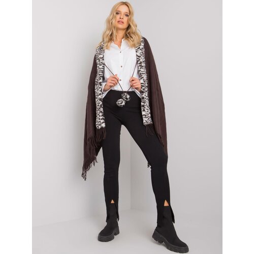 Factory Price Scarf-AT-SZ-BF48420-white-brown Slike
