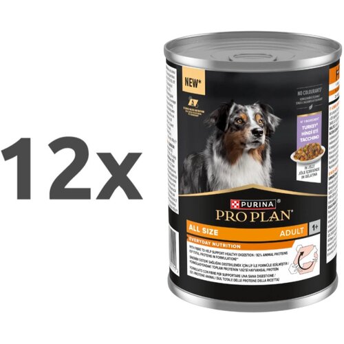 Purina Pro Plan Dog Adult Everyday Nutrition, konzerva - puran - 400 g 12 x 400 g Cene