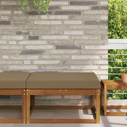  Zunanja blazina za kavč Taupe 80 x 80 x 8 cm Poliester, (5000202489) Cene